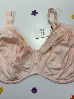 Prima Donna Crystal Pink Full Figure Bra 38L NWT